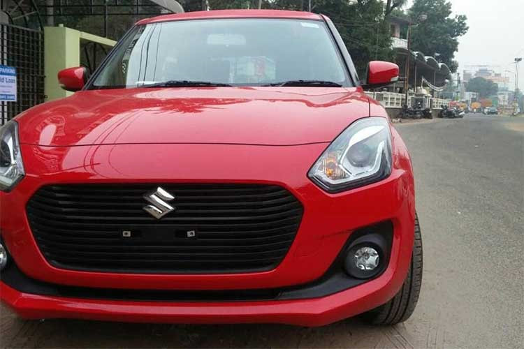 Xe giá rẻ Suzuki Swift 2018 lộ diện trước ngày ra mắt